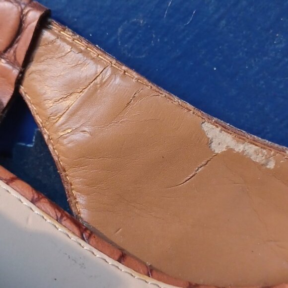 Nine West "Narciso" Leather Slingback Sandal- Sz. 7 - Picture 8 of 8